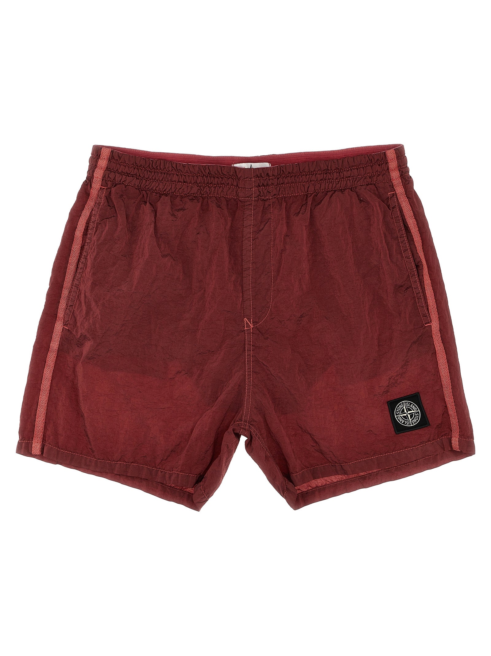 Stone Island Junior Logo Swimsuit