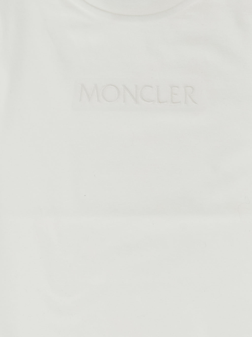 Moncler Enfant Logo Embroidery T-shirt