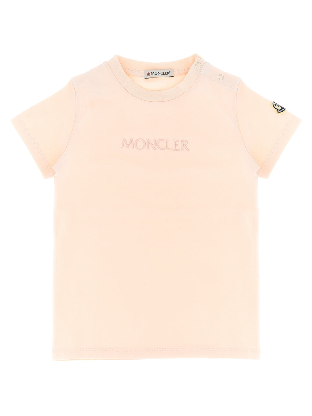 Moncler Enfant Logo Embroidery T-shirt