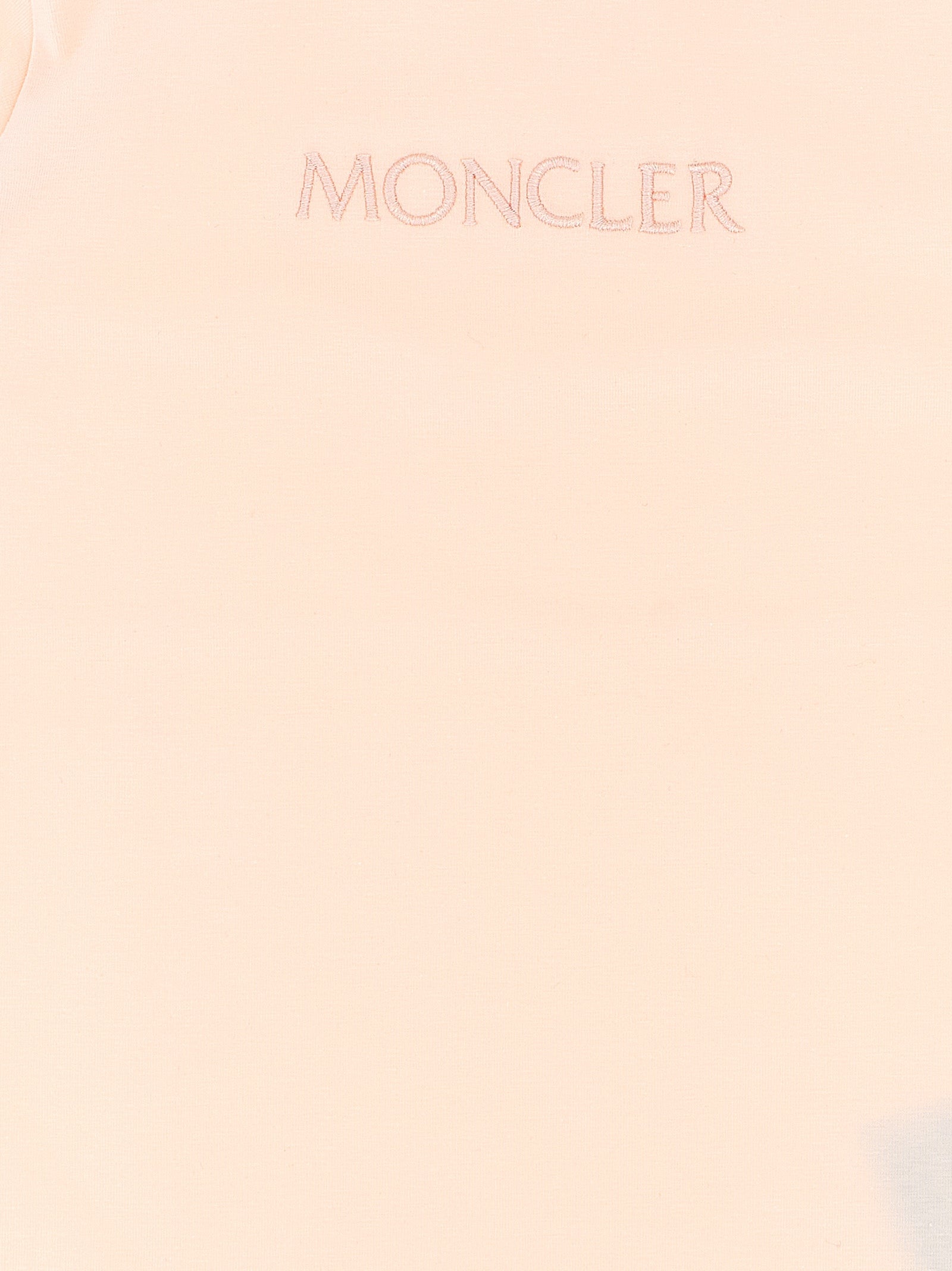 Moncler Enfant Logo Embroidery T-shirt