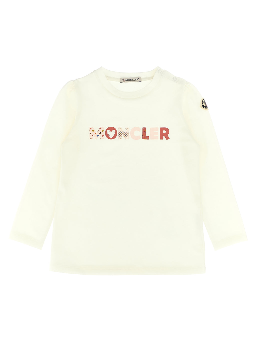 Moncler Enfant Logo Print T-shirt