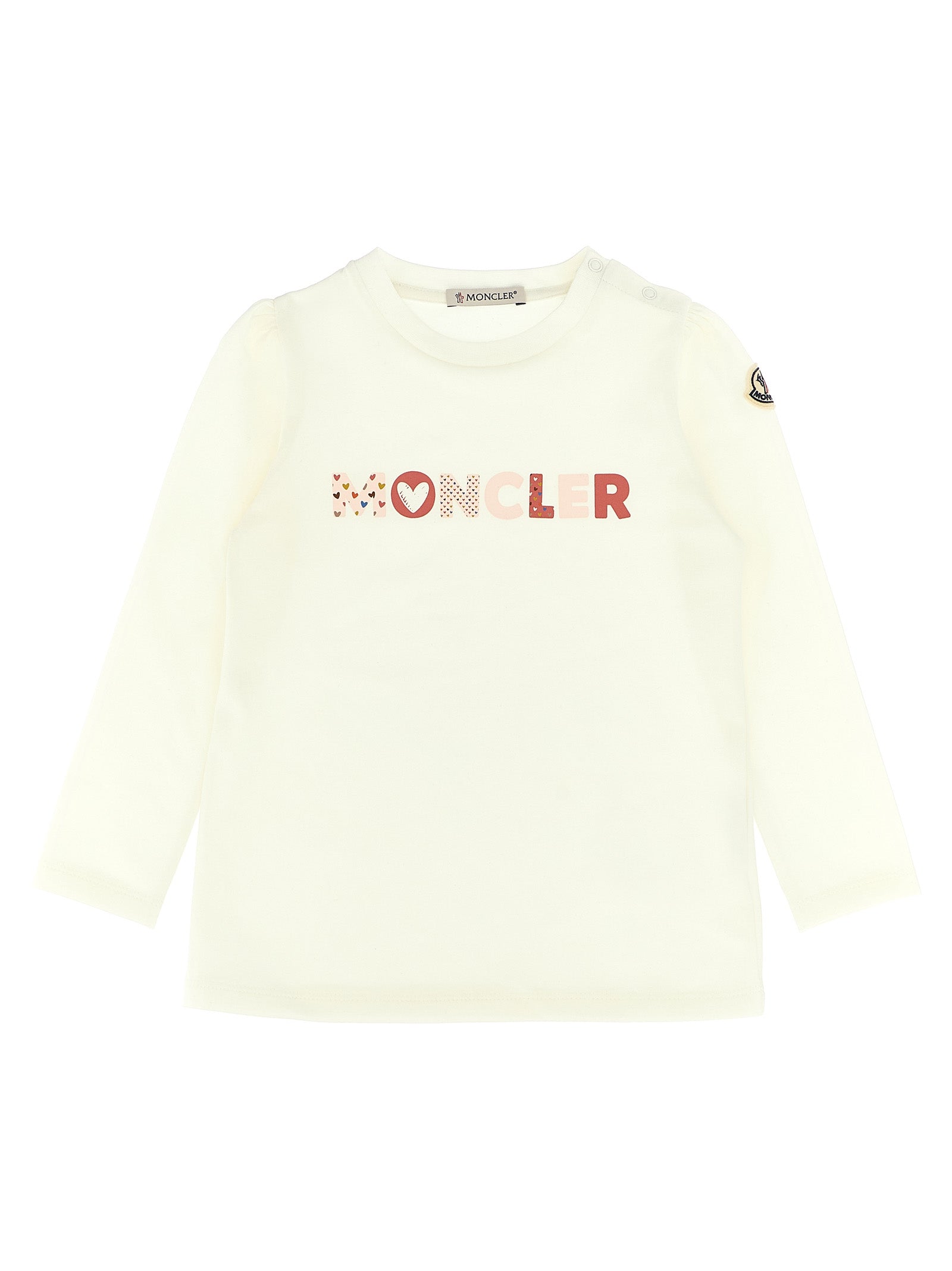 Moncler Enfant Logo Print T-shirt