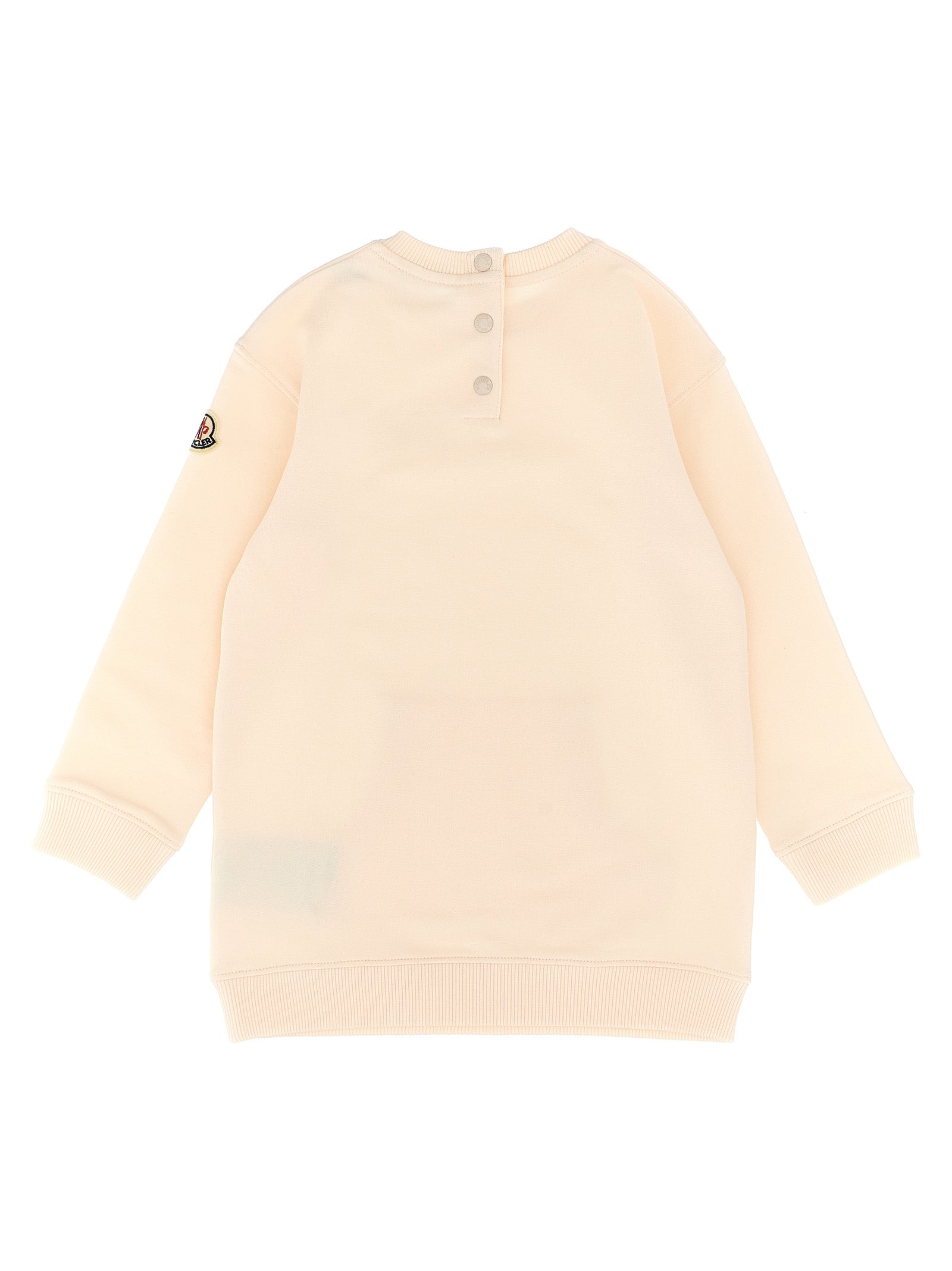 Moncler Enfant Logo Embroidery Dress