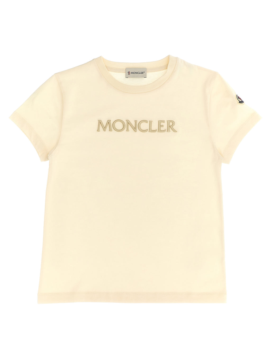 Moncler Enfant Logo Embroidery T-shirt