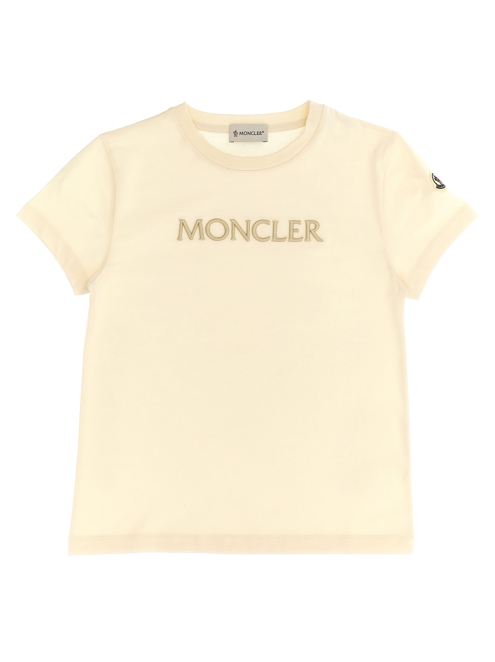 Moncler Enfant Logo Embroidery T-shirt