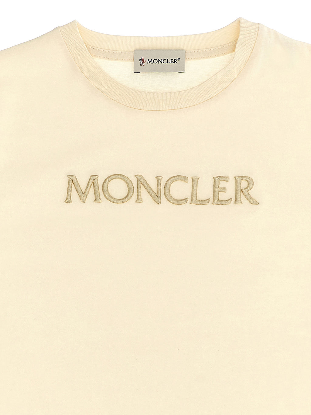 Moncler Enfant Logo Embroidery T-shirt