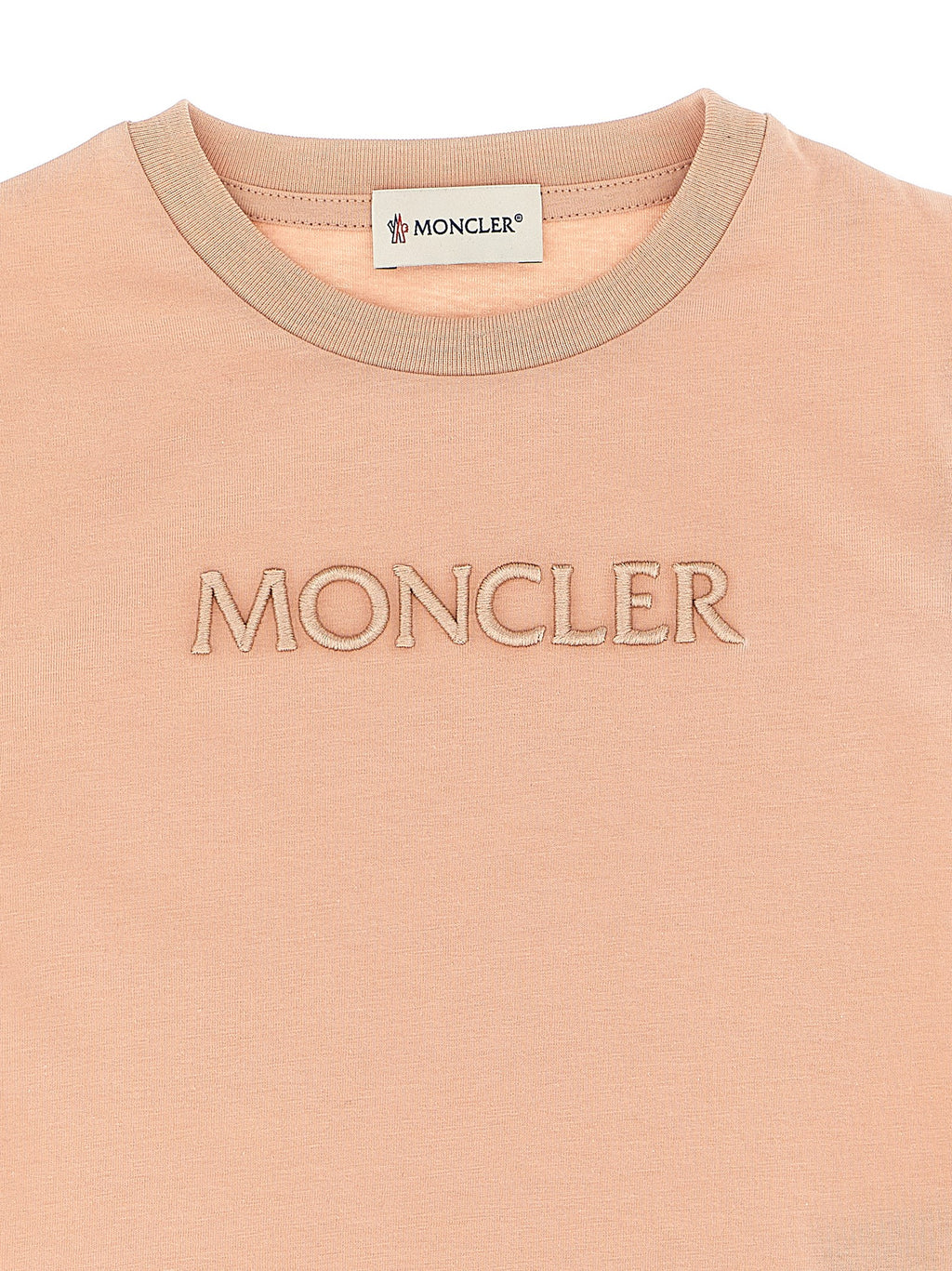 Moncler Enfant Logo Embroidery T-shirt