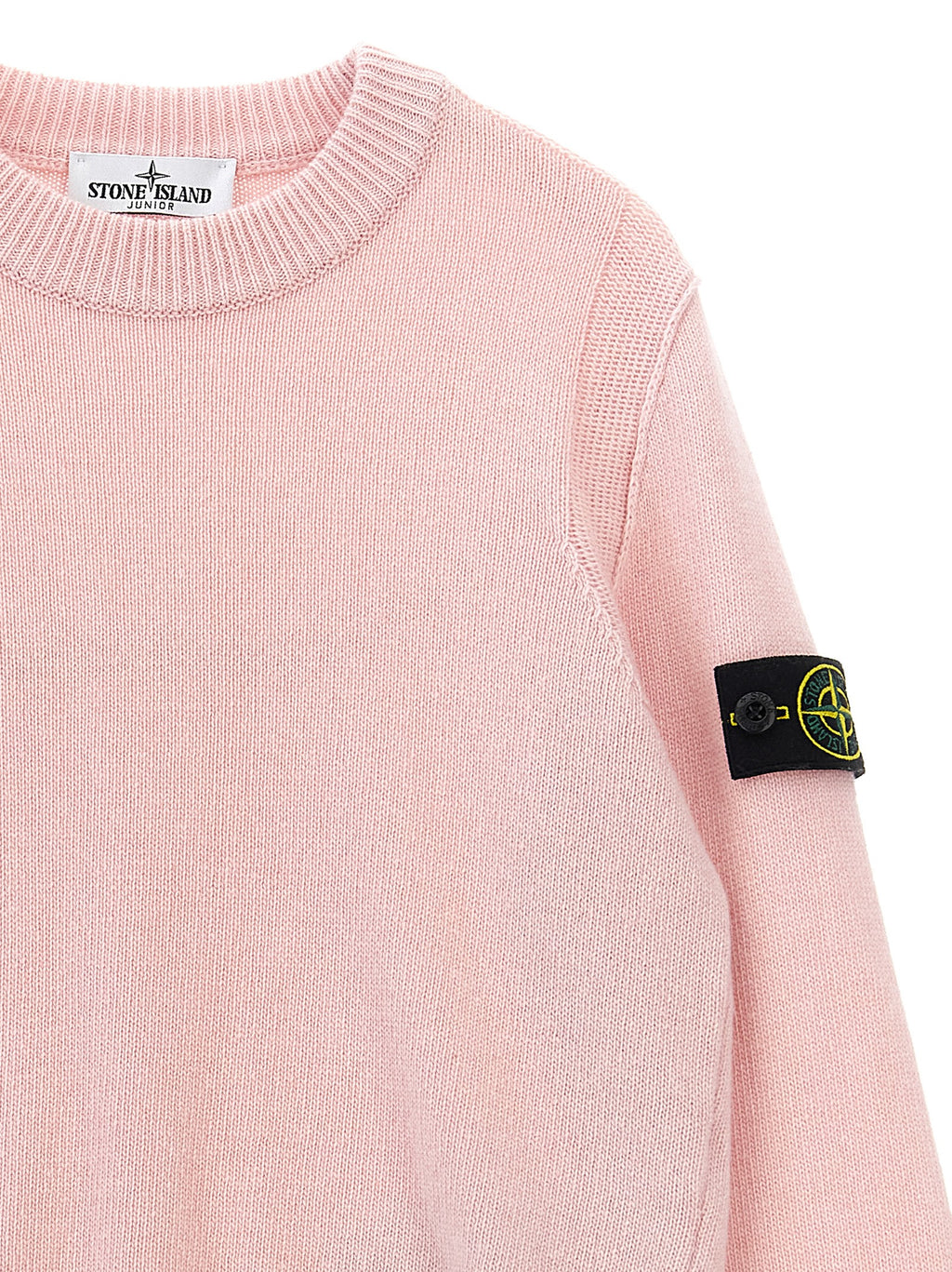 Stone Island Junior Logo Badge Sweater