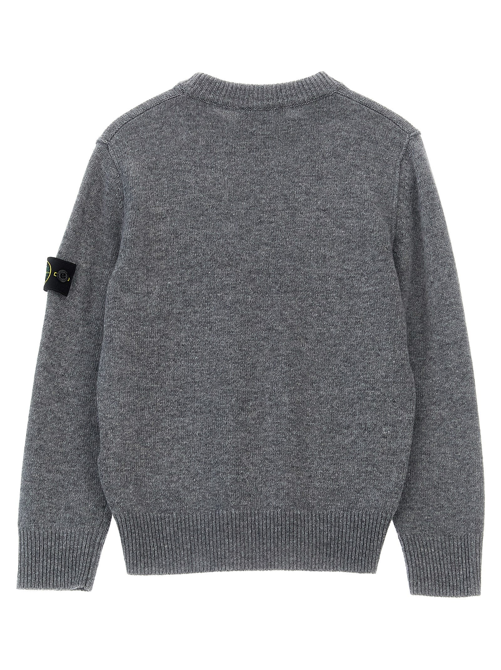 Stone Island Junior Logo Badge Sweater