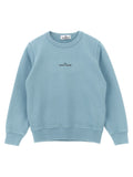 Stone Island Junior Front And Back Print Sweatshirt