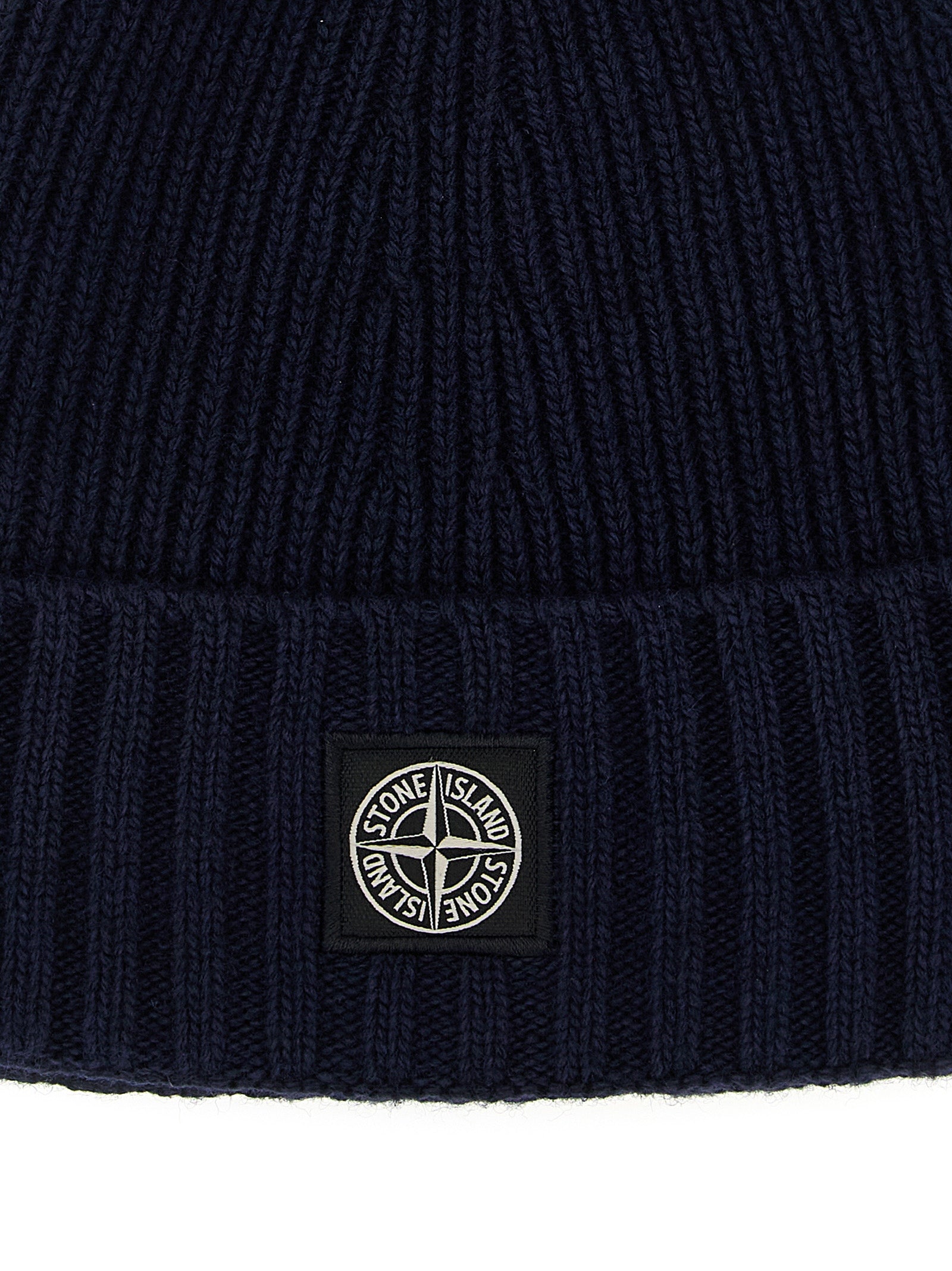 Stone Island Junior Logo Patch Beanie