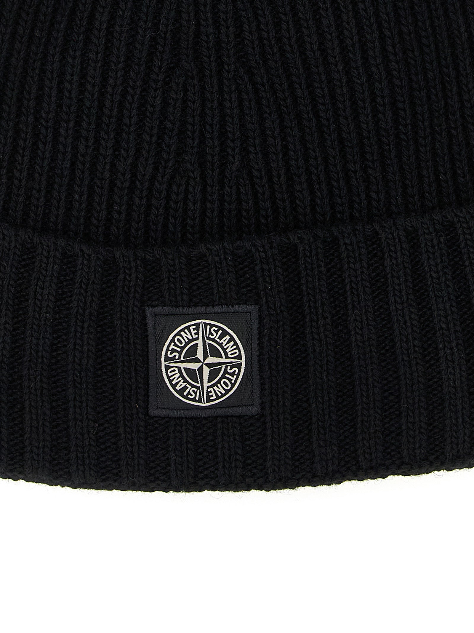 Stone Island Junior Logo Patch Beanie