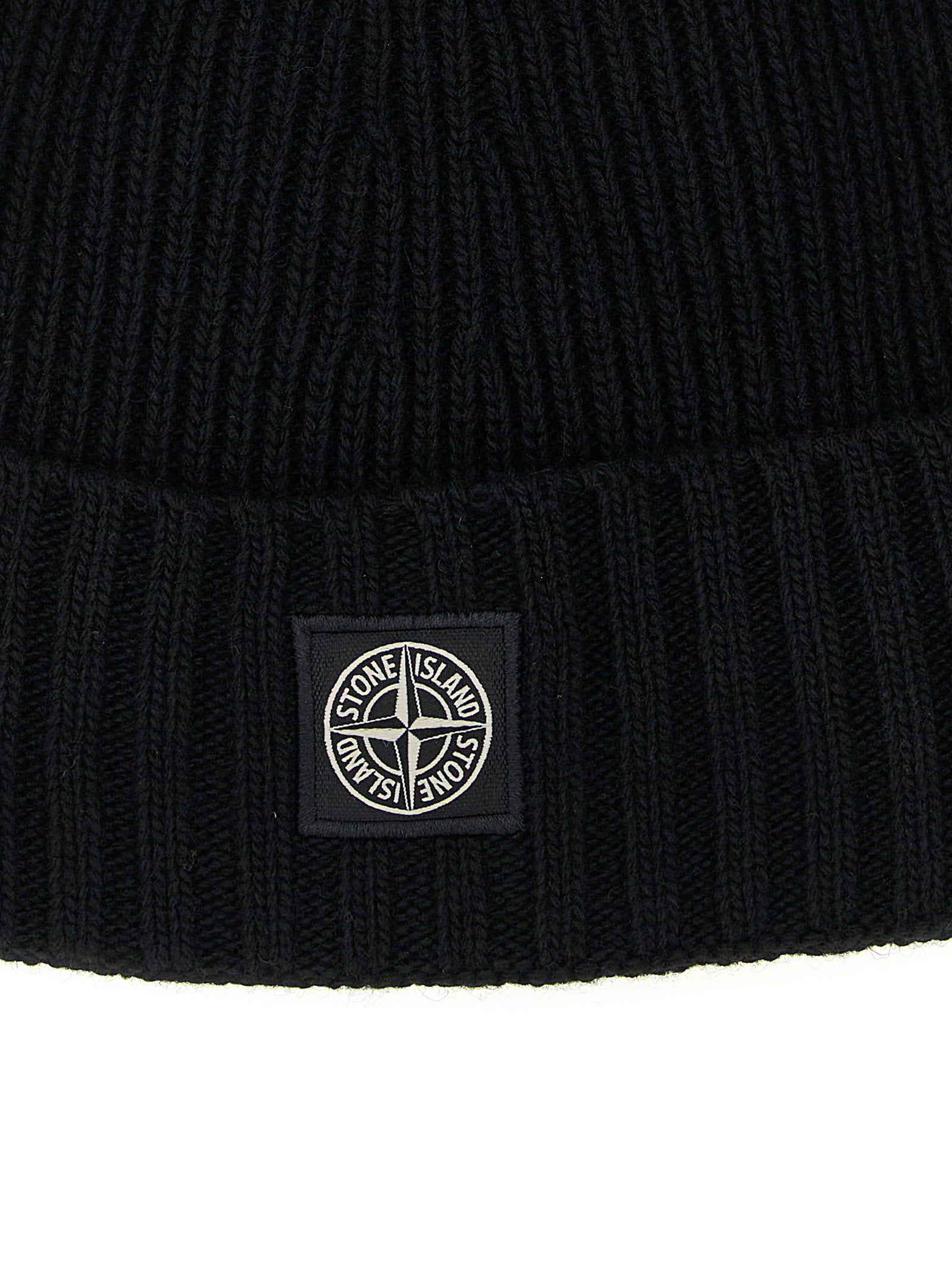 Stone Island Junior Logo Patch Beanie
