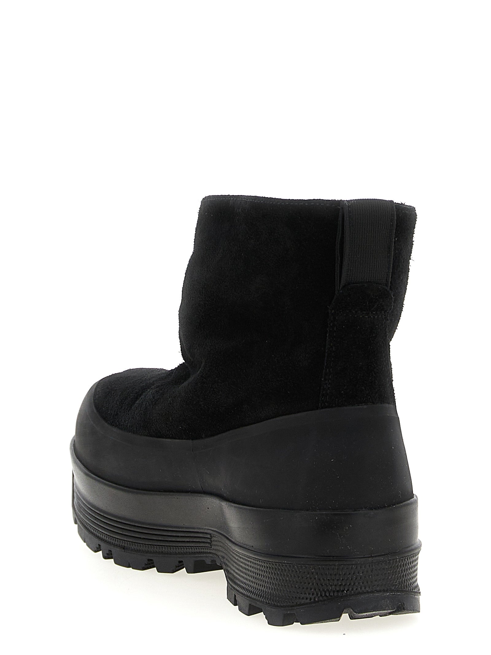 Stone Island Suede Ankle Boots