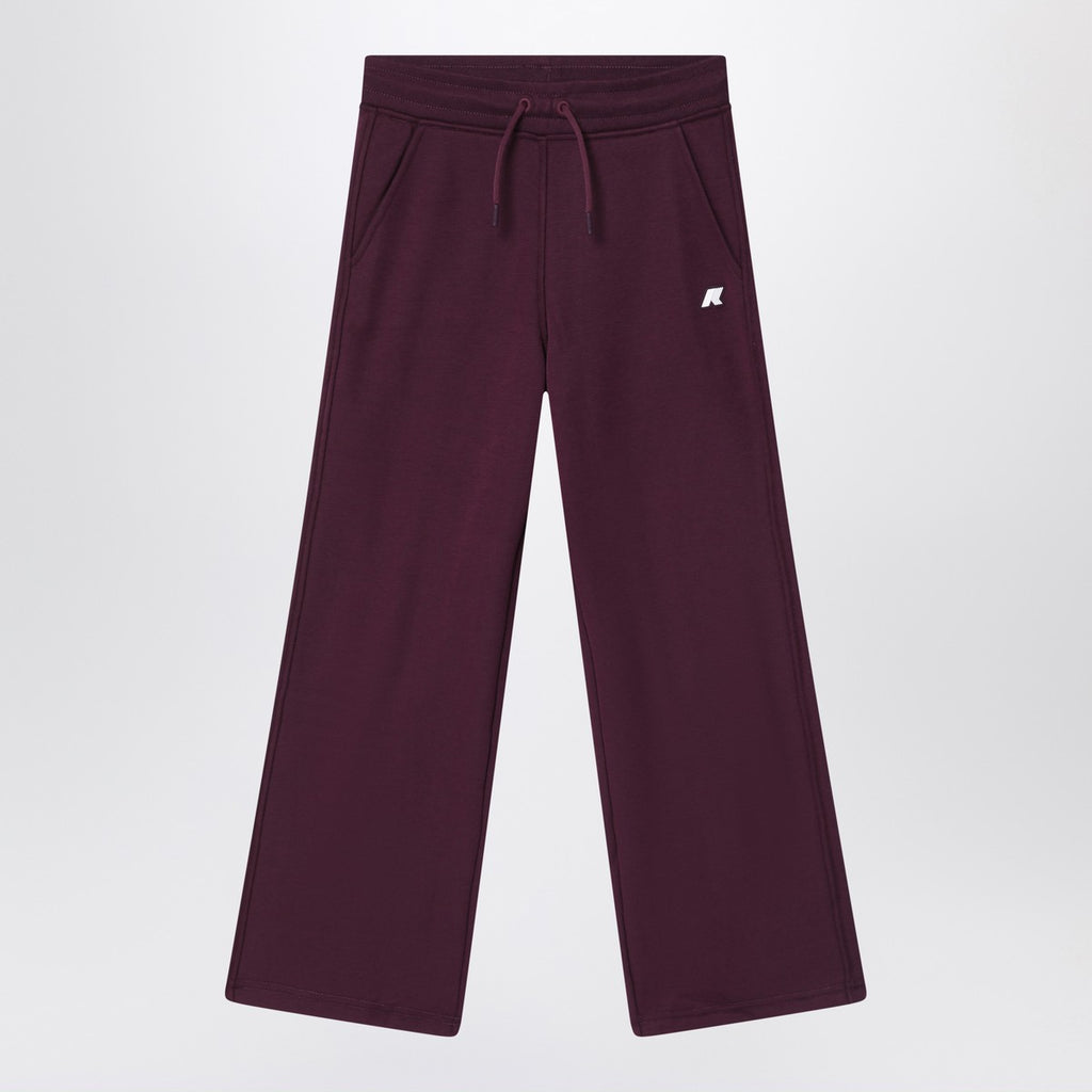 K-Way Gin purple sports trousers