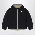 K-Way Reversible Jack jacket in black/green