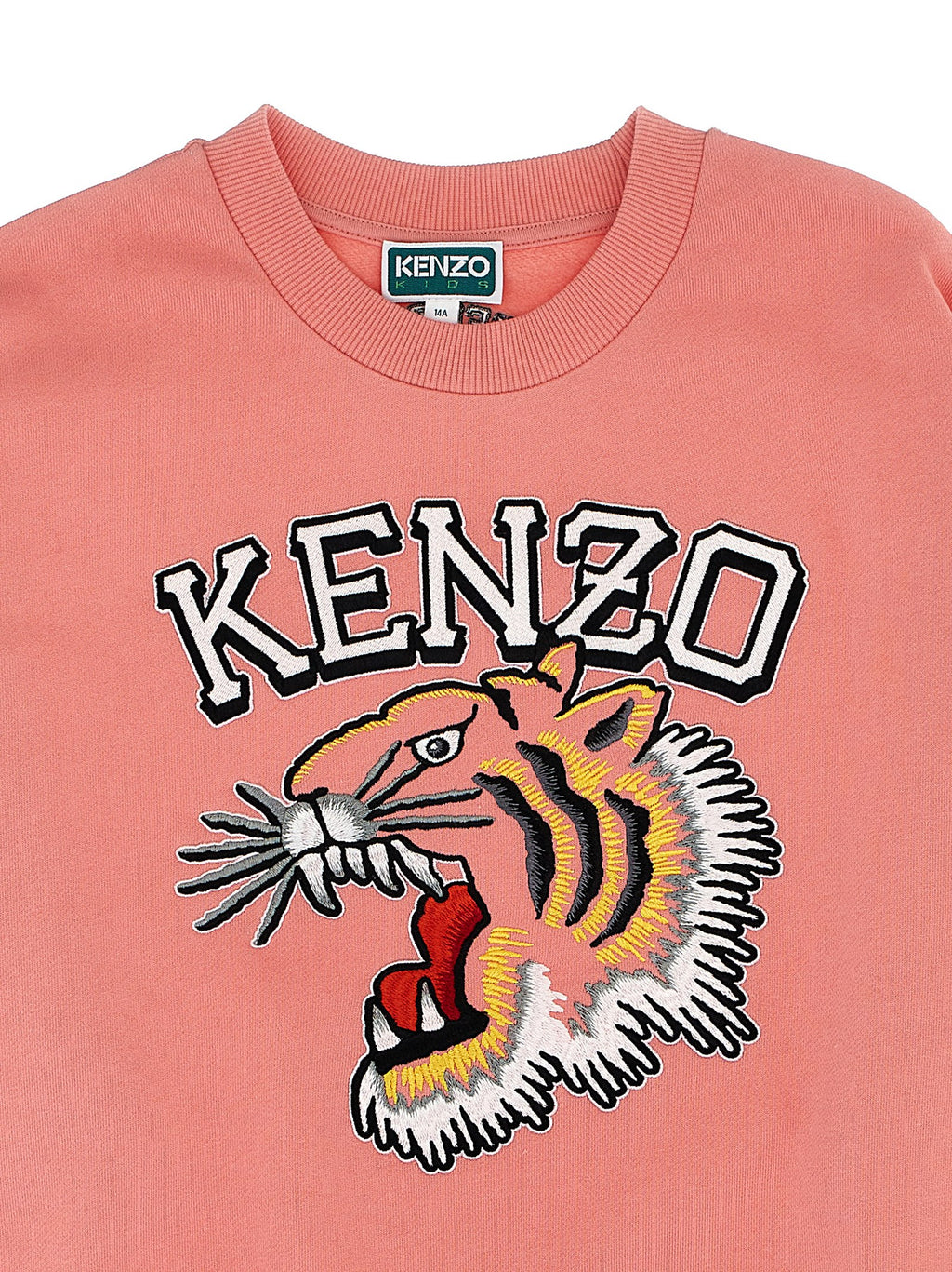 Kenzo Kids Logo Embroidery Sweatshirt