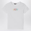 K-Way White Emel t-shirt with logo