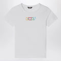 K-Way White Emel t-shirt with logo