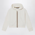 K-Way Divine white hooded sweatshirt