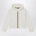 K-Way Divine white hooded sweatshirt