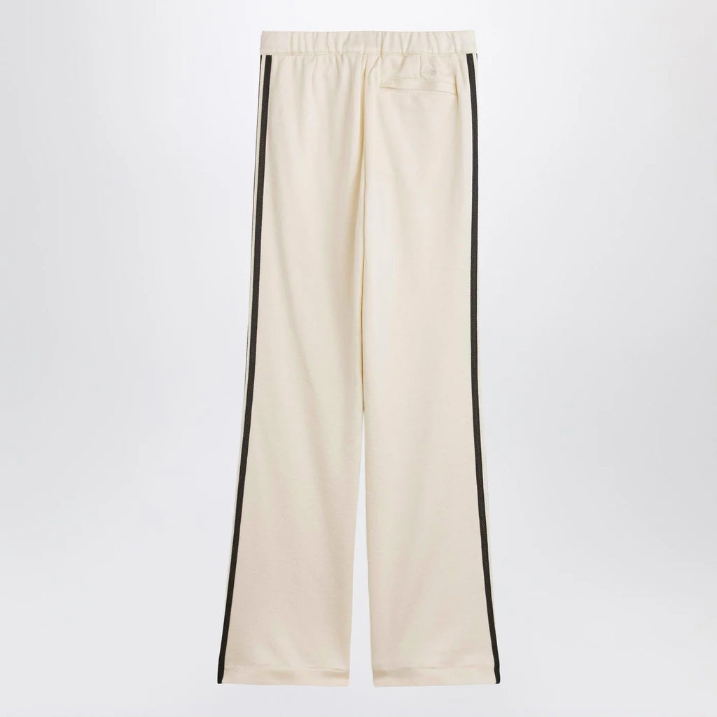 adidas by Wales Bonner Cream cotton blend jogging trousers