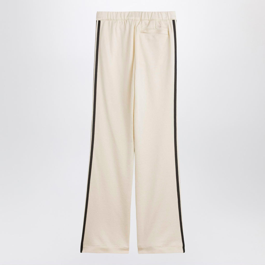 adidas by Wales Bonner Cream cotton blend jogging trousers
