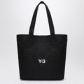 adidas Y-3 Black canvas bag with logo print
