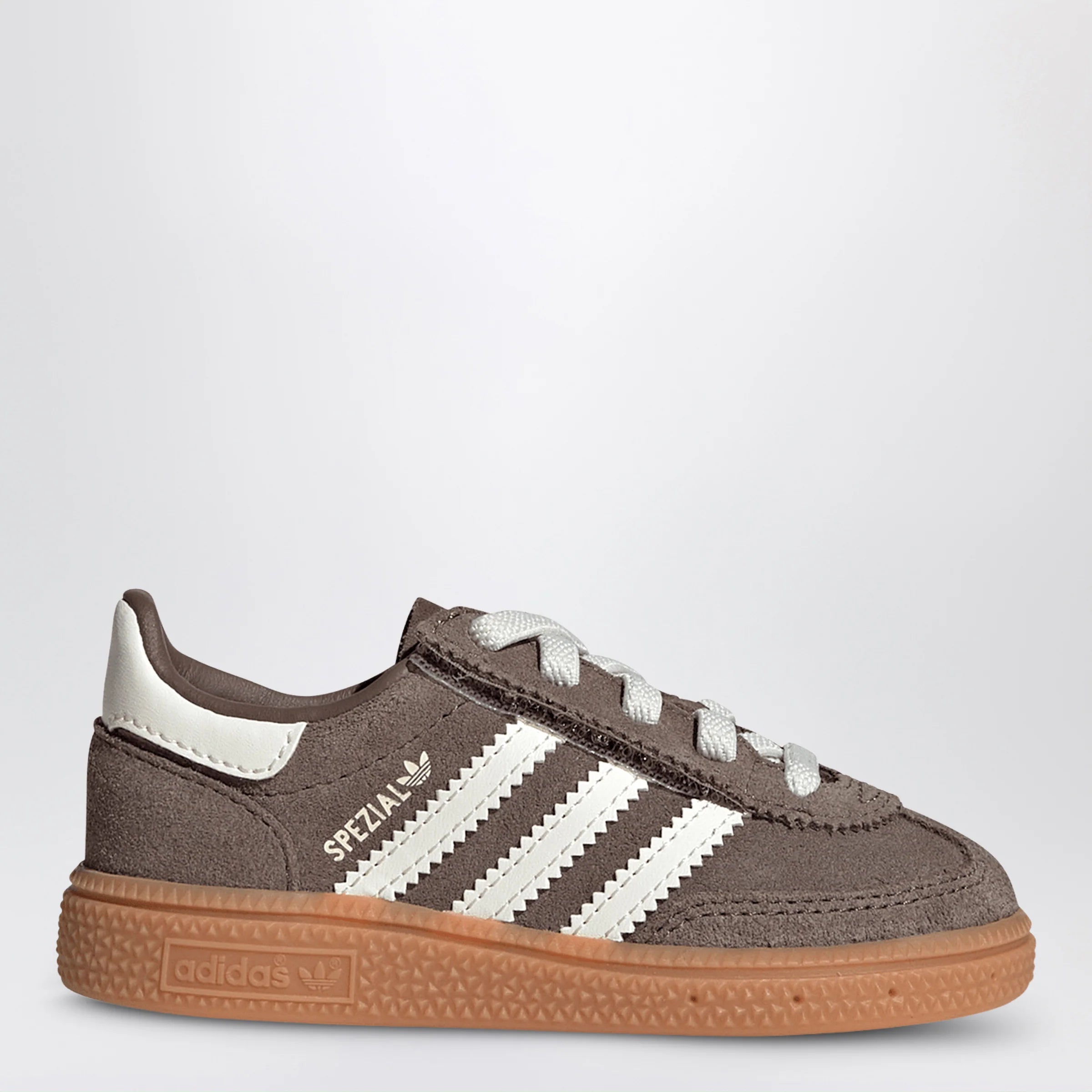 adidas Originals Handball Spezial Sneakers with Elastic Laces Earth Strata / Off White