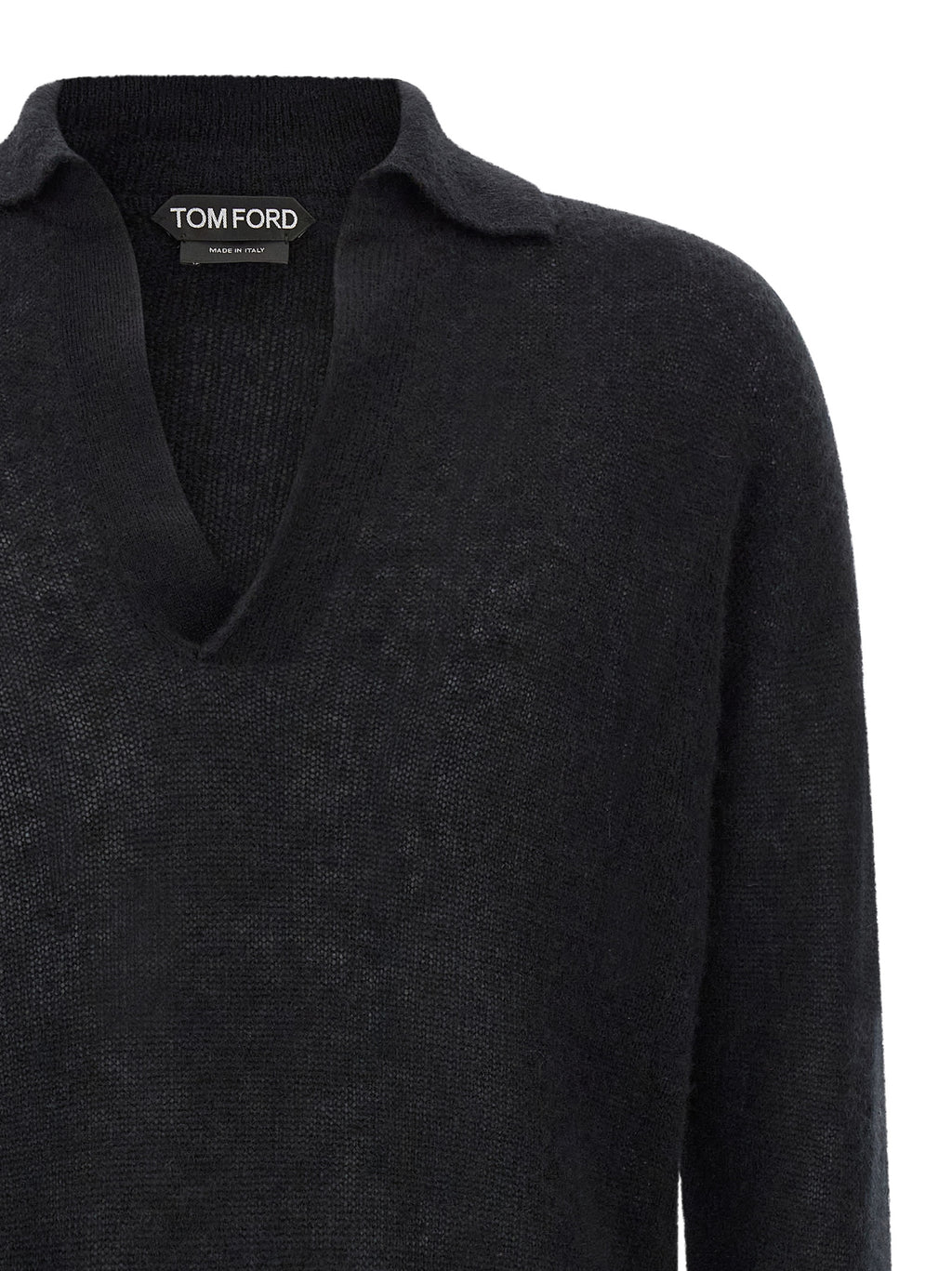 Tom Ford Cashmere And Silk Polo Shirt