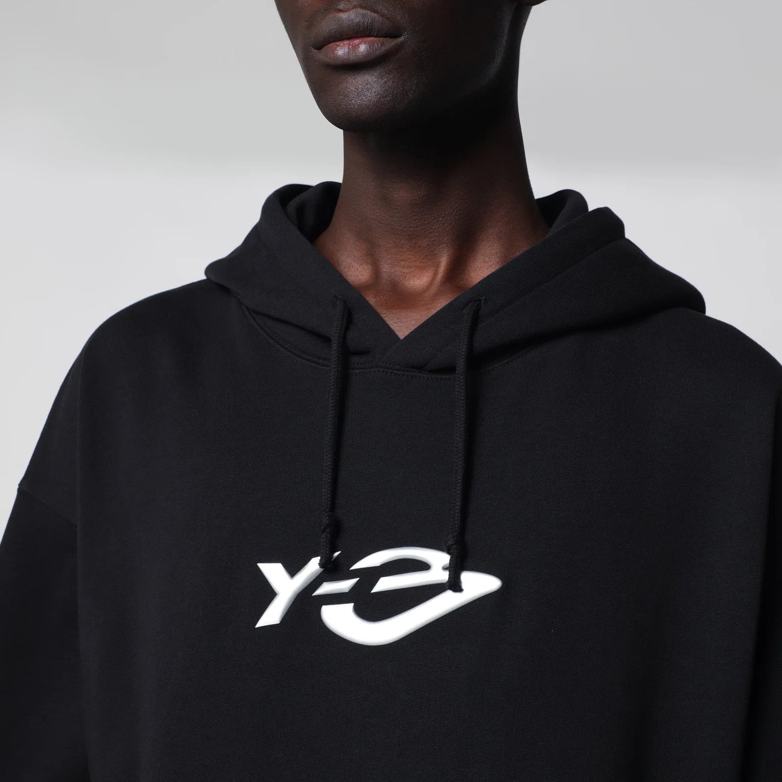 adidas Y-3 Y-3 French Terry hoodie in black with Liquid logo