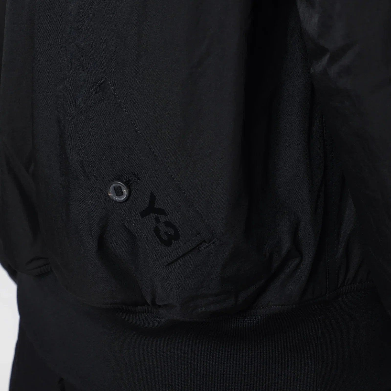adidas Y-3 Y-3 bomber jacket in black nylon