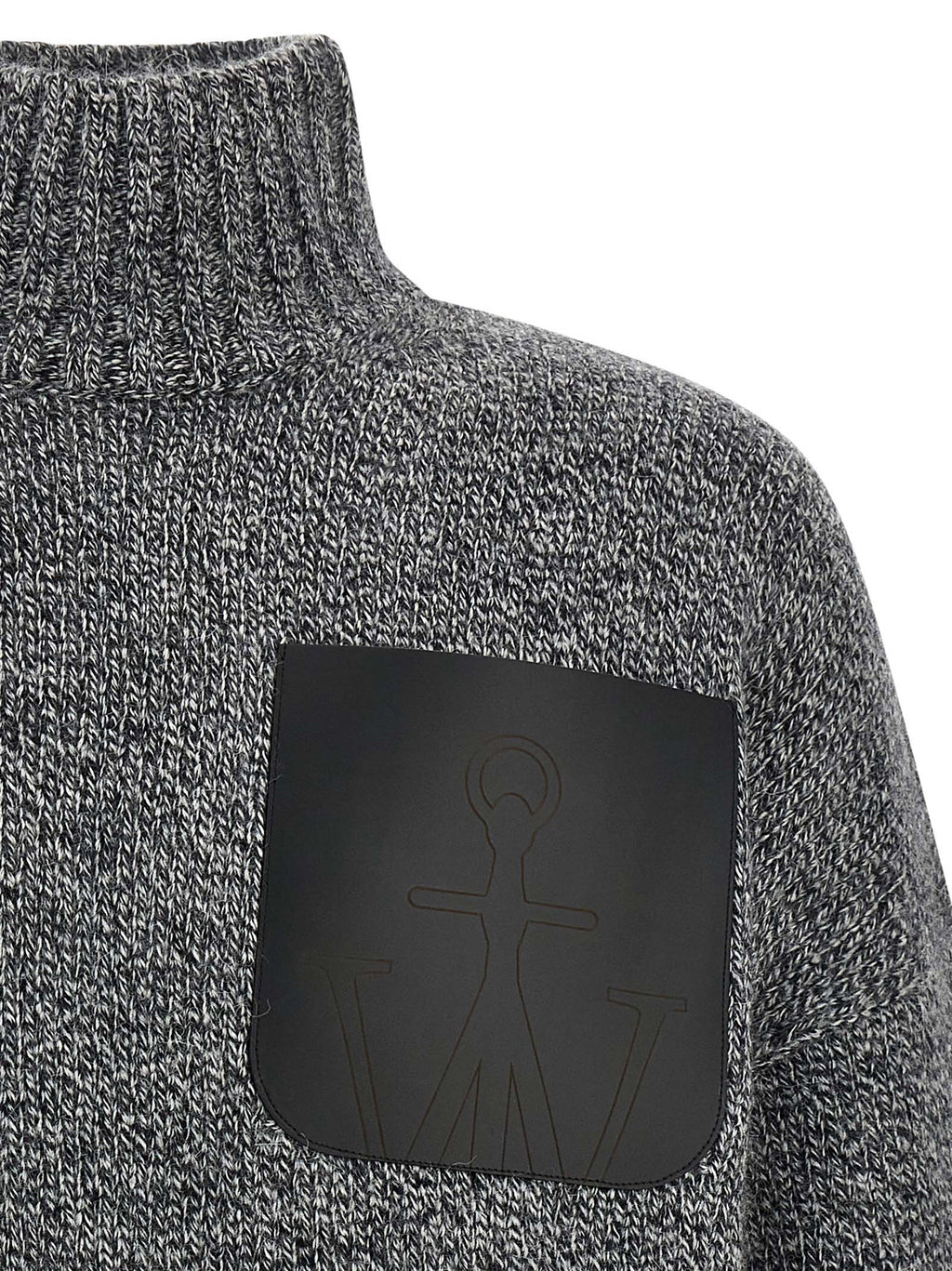 J.w.anderson Leather Patch Pocket Sweater