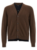 J.w.anderson Contrast Layered Cardigan