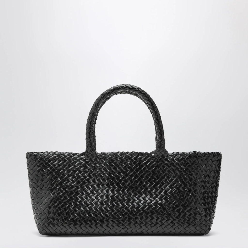 Manebí Rio bag in woven black leather