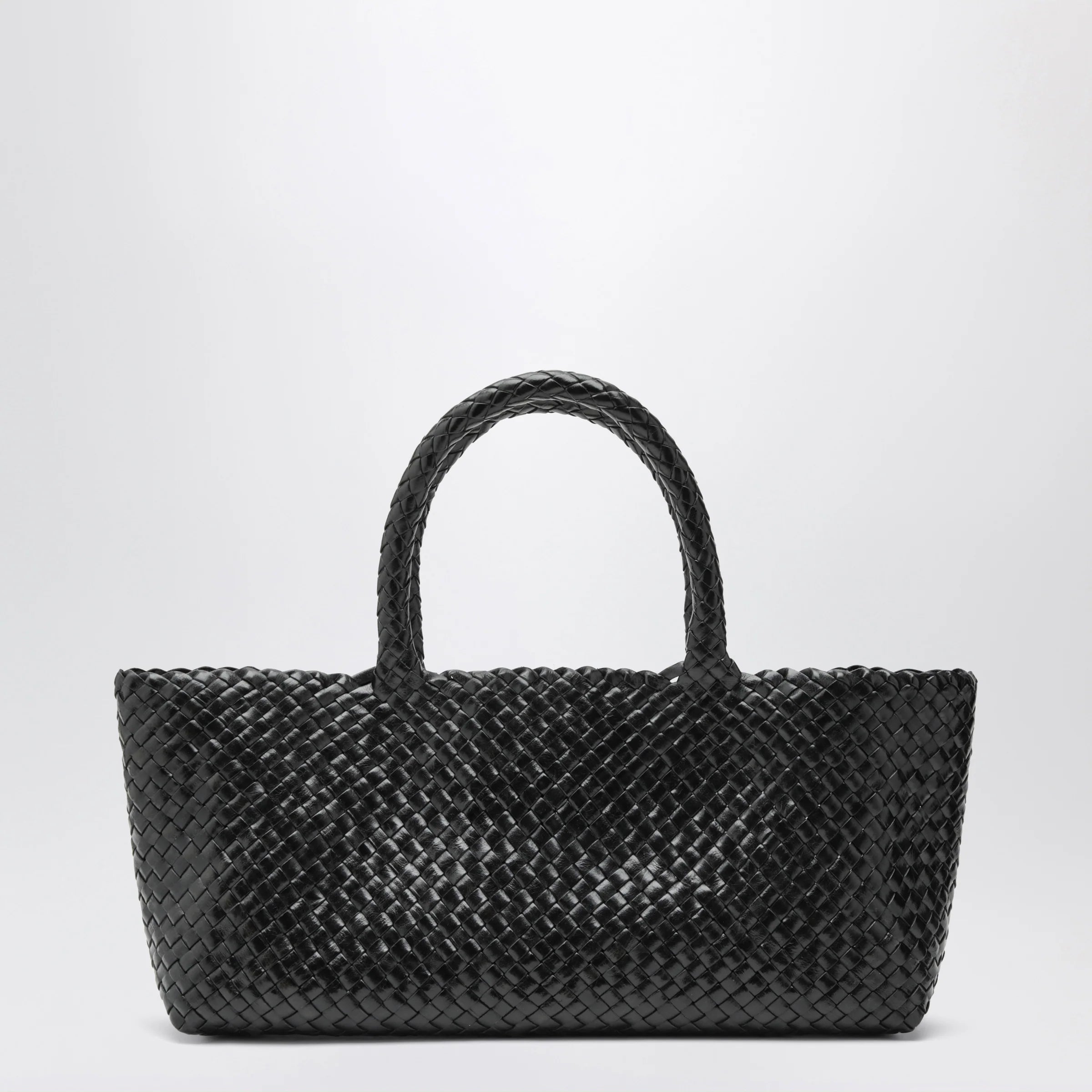 Manebí Rio bag in woven black leather