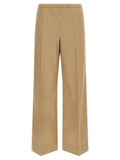 Moncler Grosgrain Logo Patch Pants