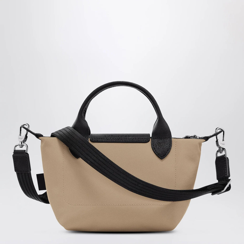 Longchamp XS Le Pliage Energy bag with handle argile