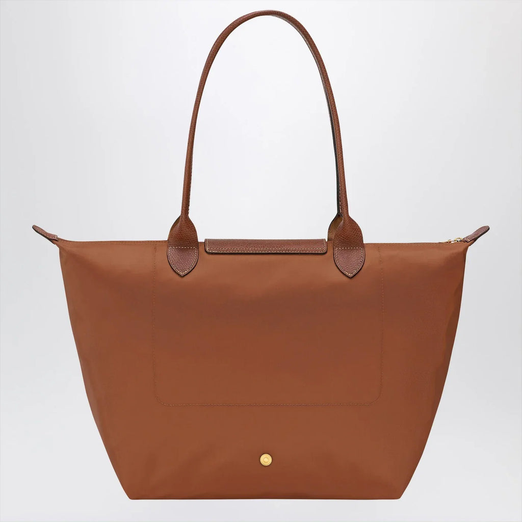 Longchamp Cognac-coloured Le Pliage Original L bag