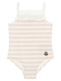 Moncler Enfant Striped One-piece Swimsuit