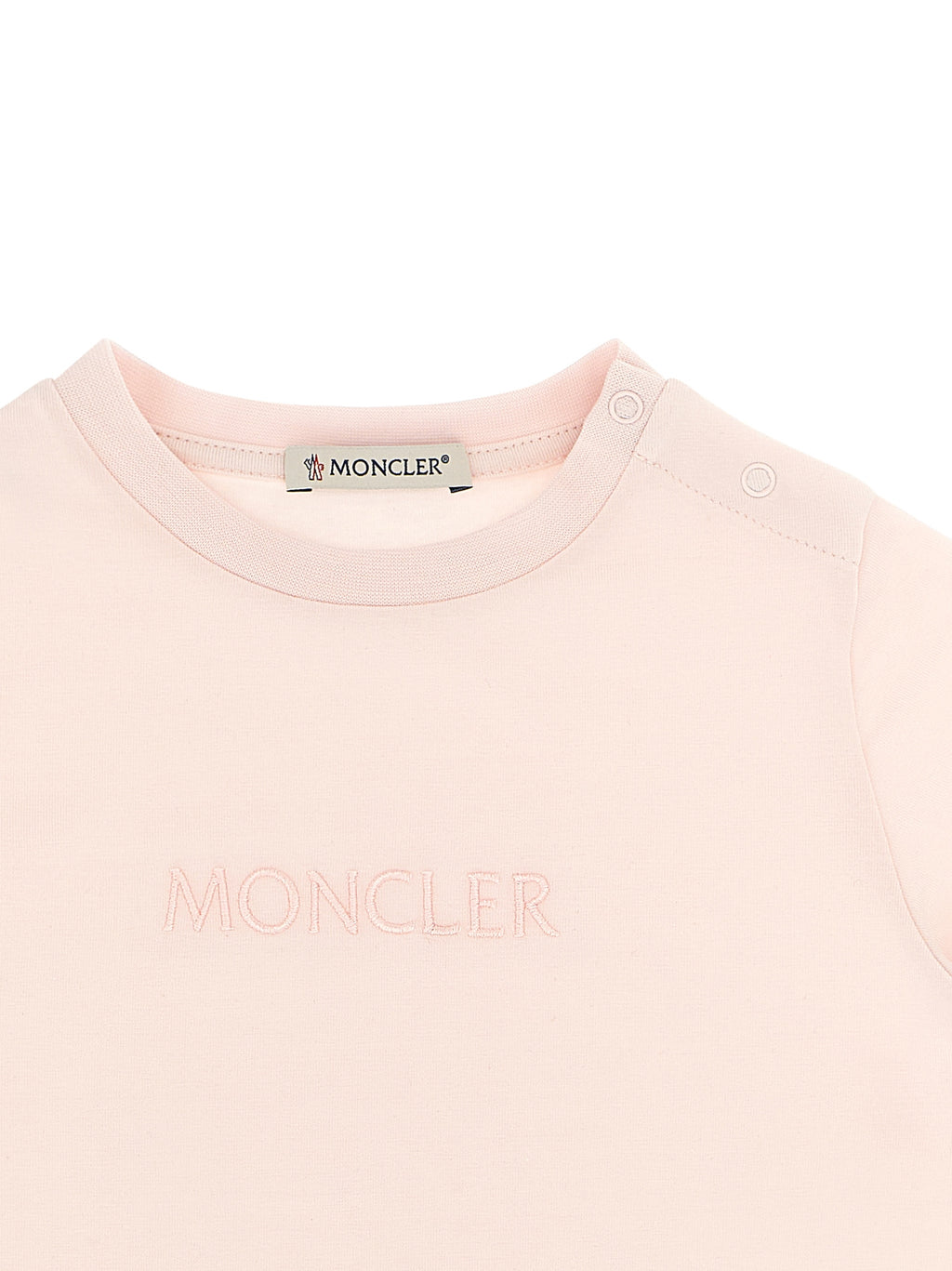 Moncler Enfant Logo Embroidery T-shirt