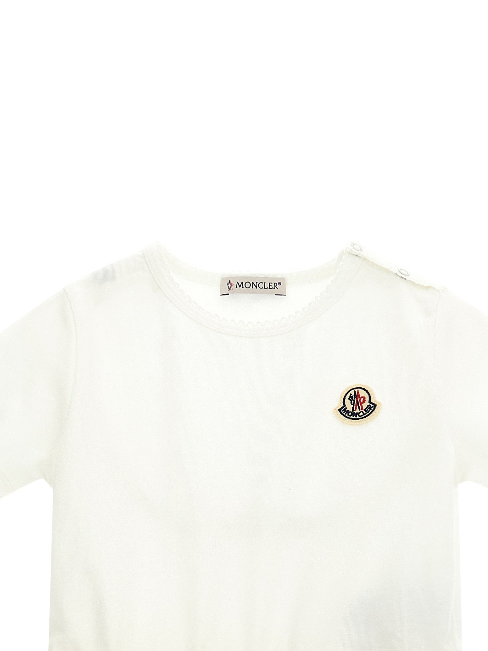 Moncler Enfant Logo Patch Dress