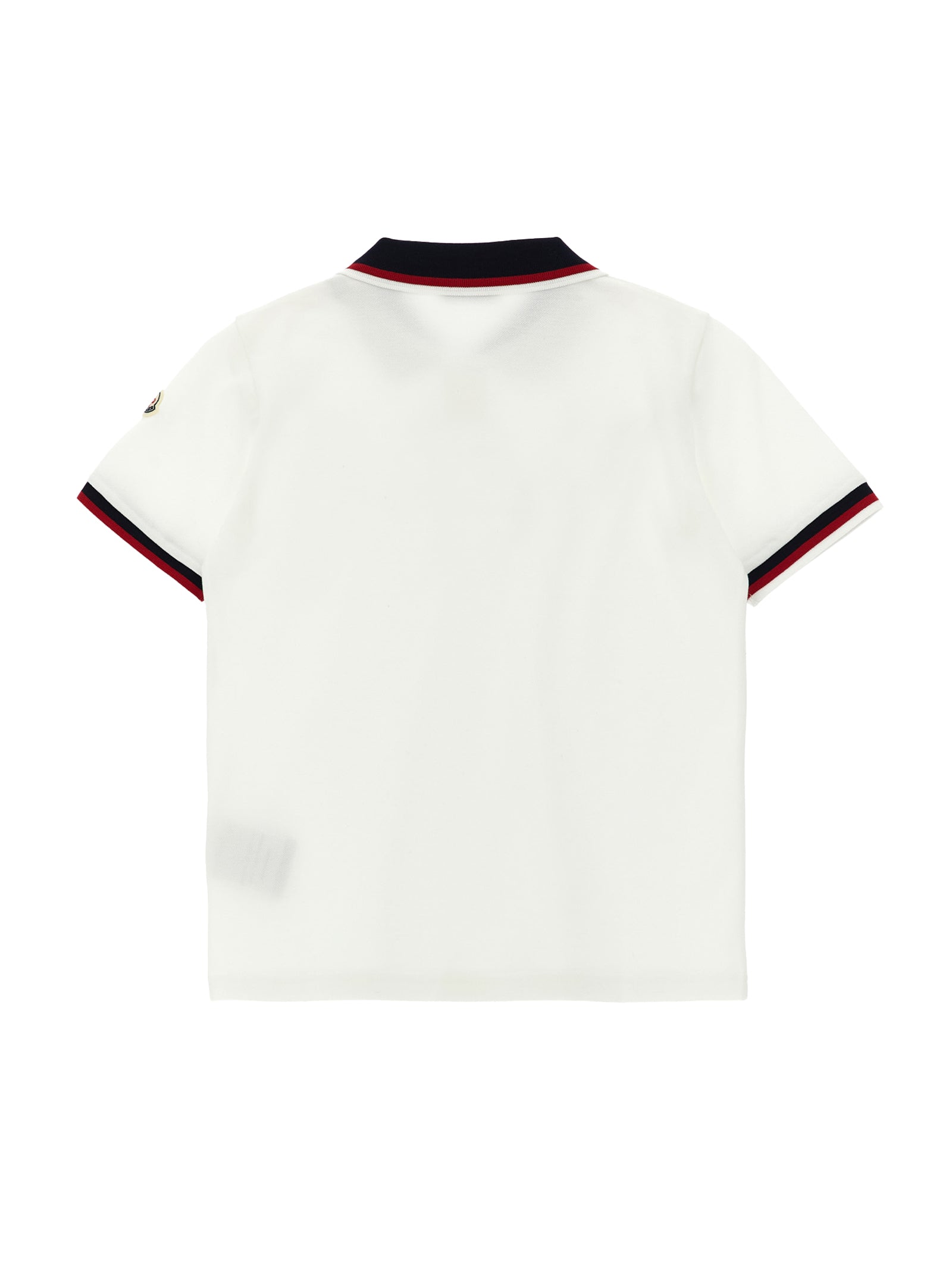 Moncler Enfant Tricolor Polo Shirt