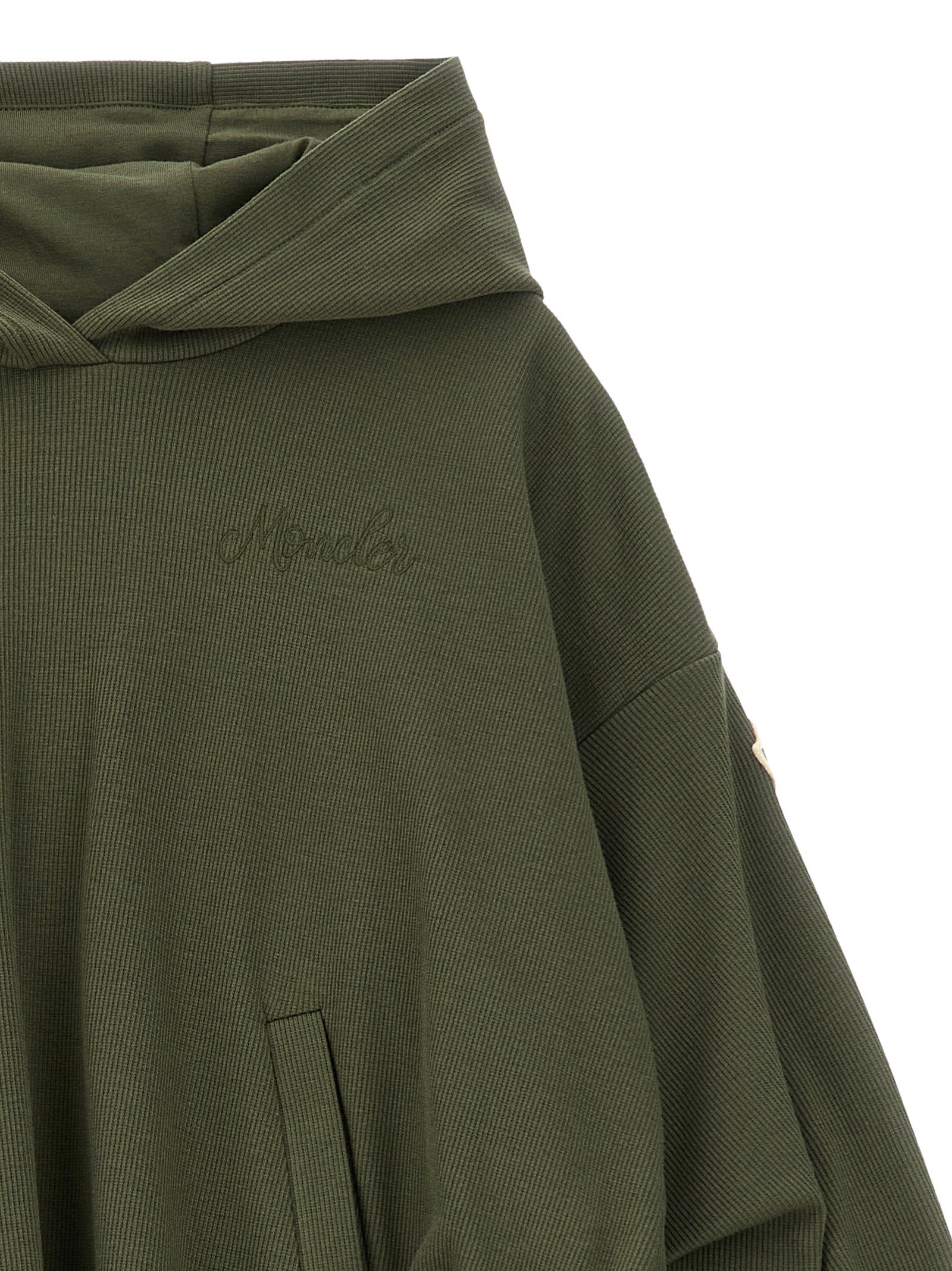 Moncler Enfant Ribbed Hoodie