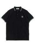 Stone Island Junior Compass Logo Polo Shirt