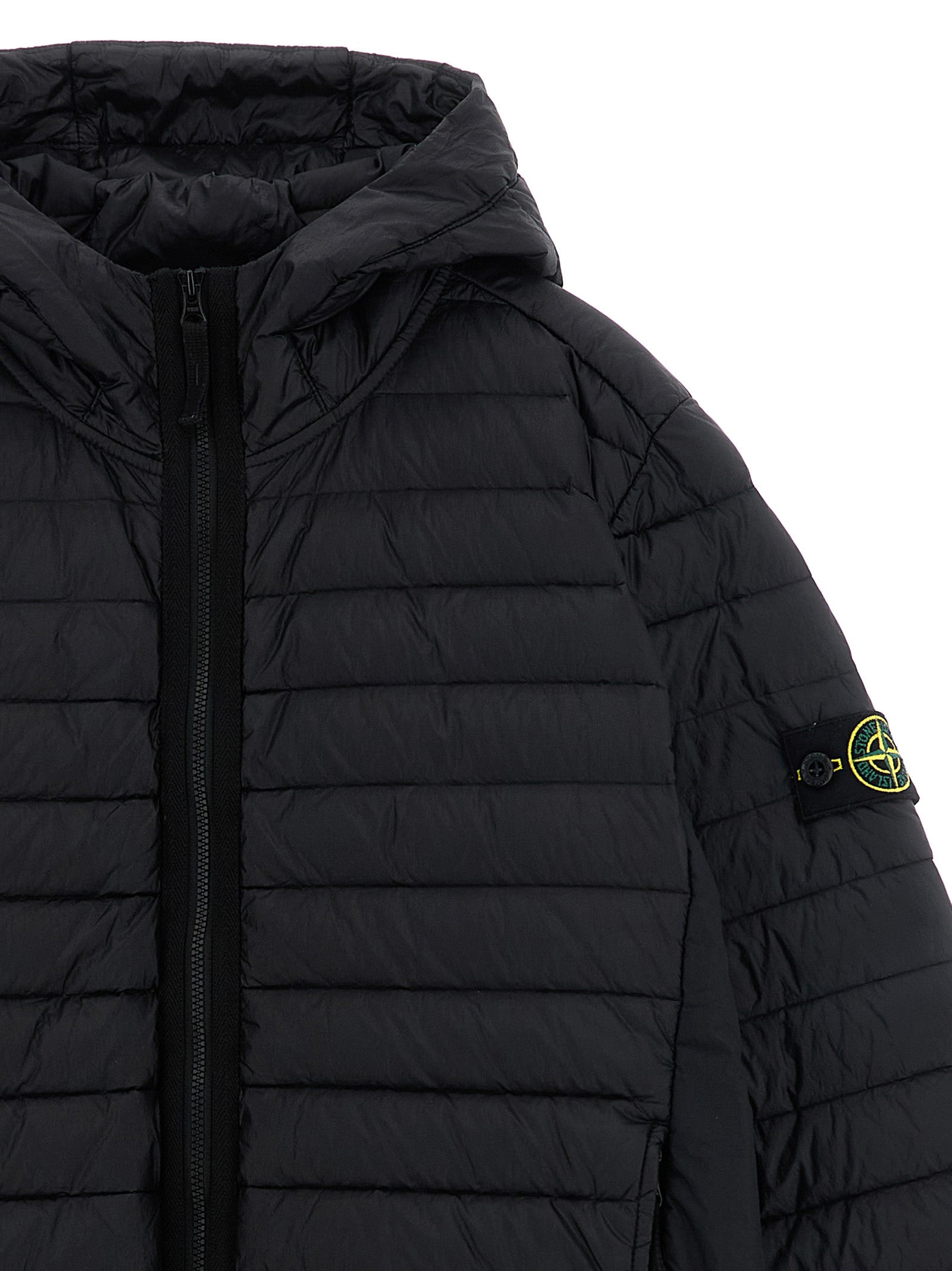 Stone Island Junior Hooded Down Jacket