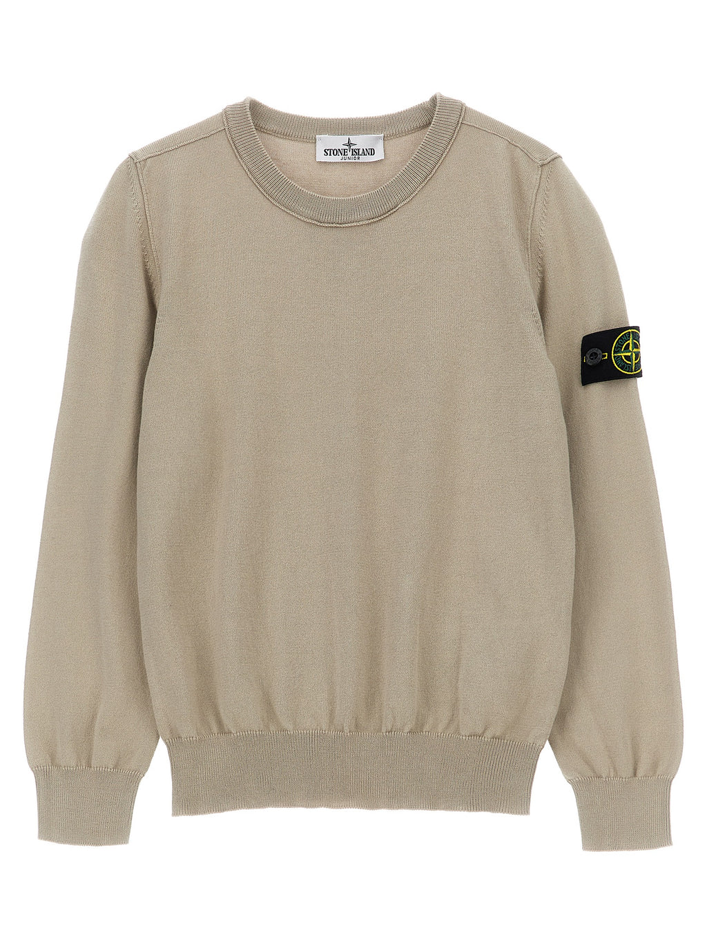 Stone Island Junior Logo Badge Sweater