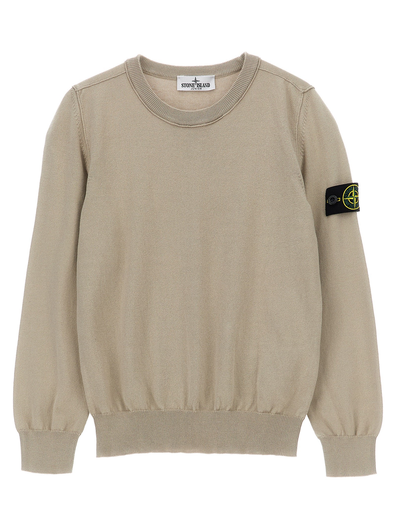 Stone Island Junior Logo Badge Sweater