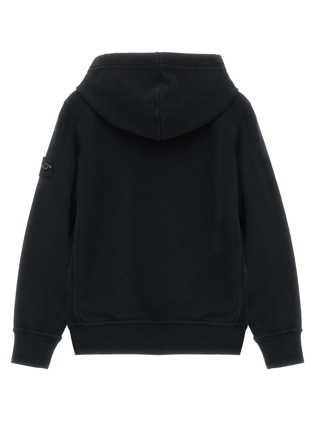 Stone Island Junior Logo Badge Hoodie