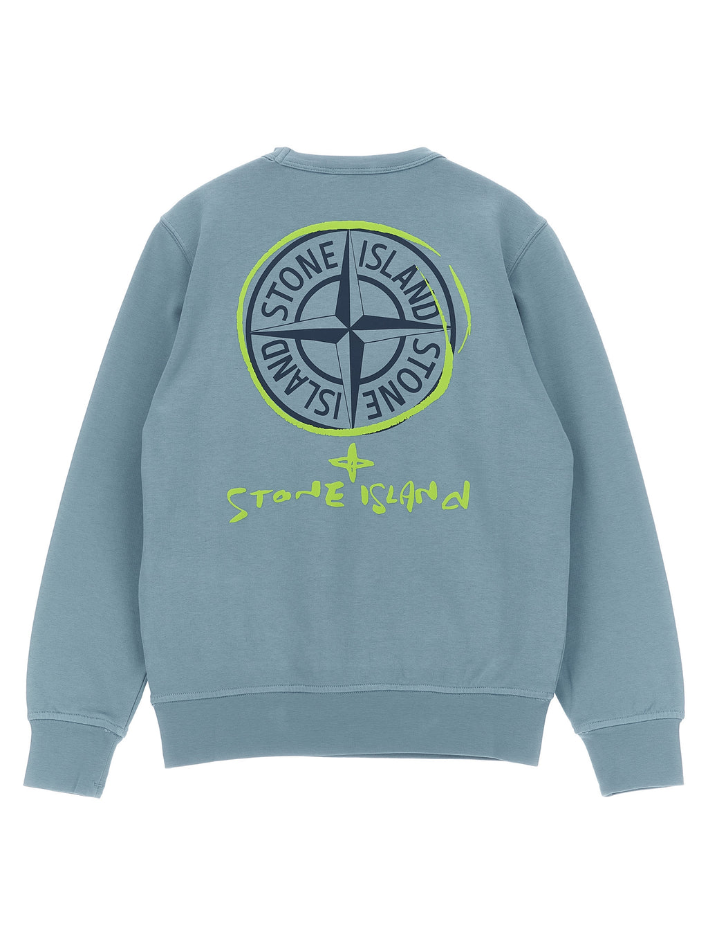 Stone Island Junior Logo Print Sweatshirt
